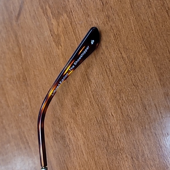 Price Recaux Limited Edition 'The Showstopper' Gold Aviators - Picture 5 of 5